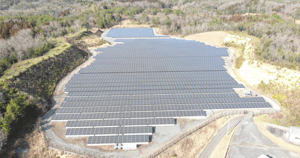 金城メガソーラー太陽光発電所